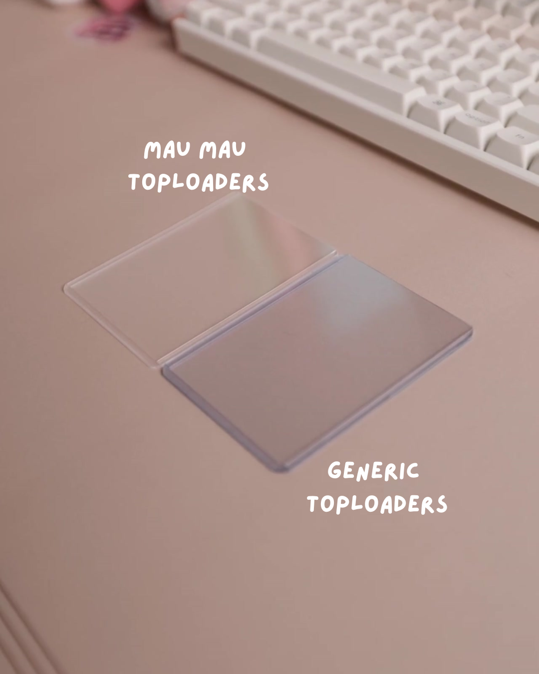 Toploader Sleeves - Clear (160pcs)